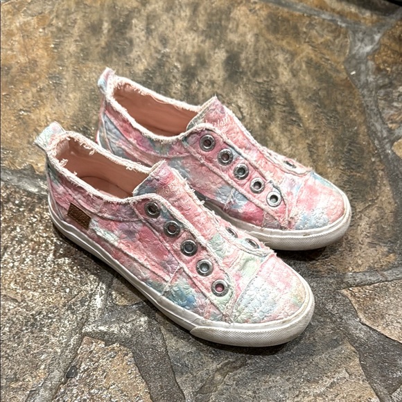 Blowfish Other - Girls Pink and Blue Slip-on Shoes